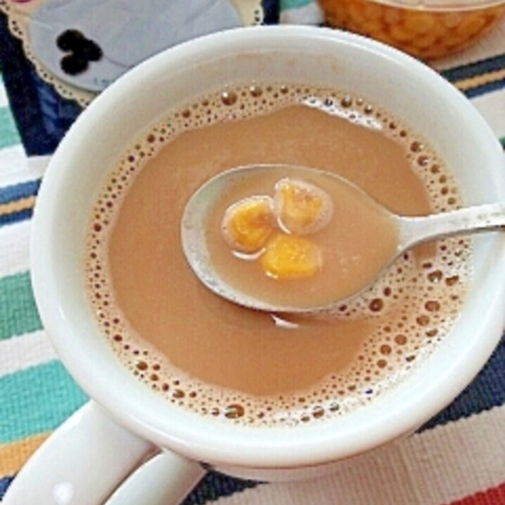 ホッと☆コーンなきなこカプチーノ♪